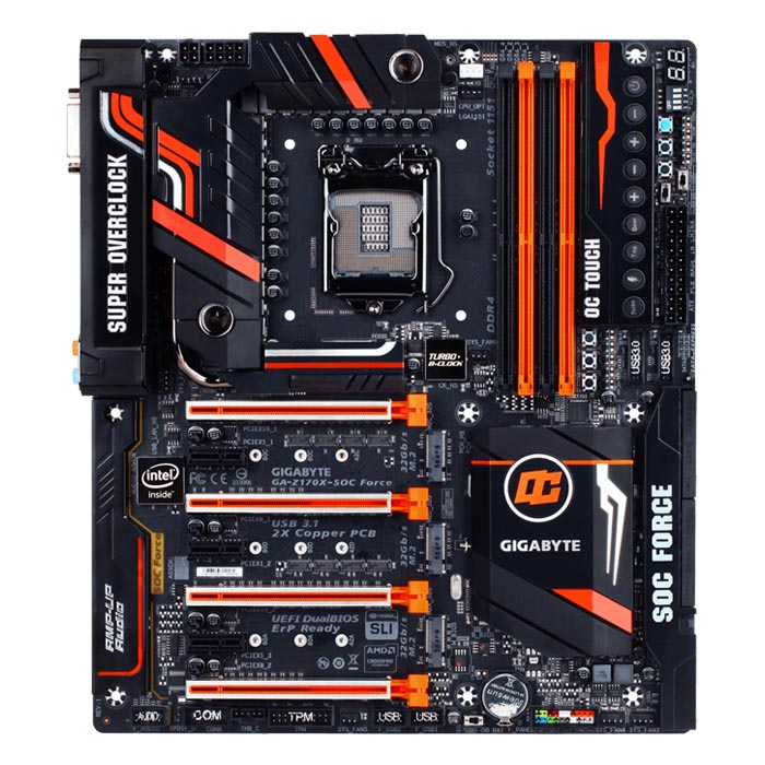 GIGABYTE GA-Z170X-SOC FORCE Motherboard